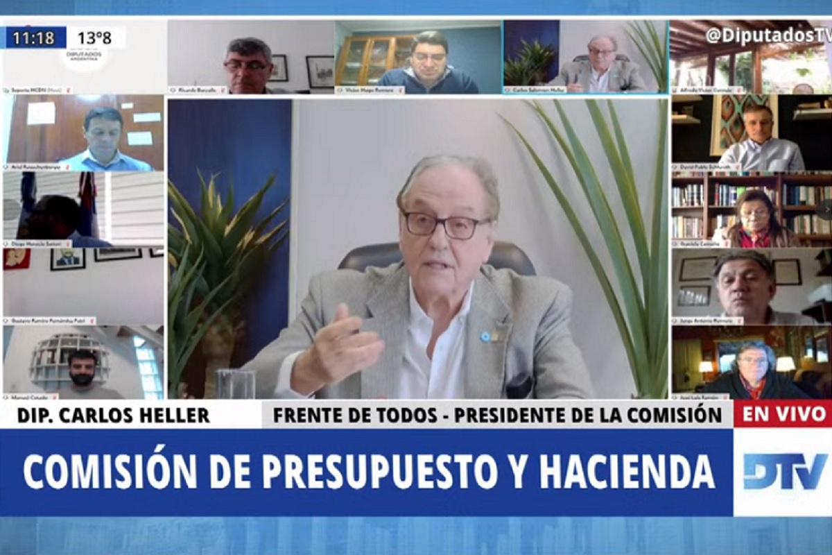 comision presupuesto carlos heller proyecto moratoria