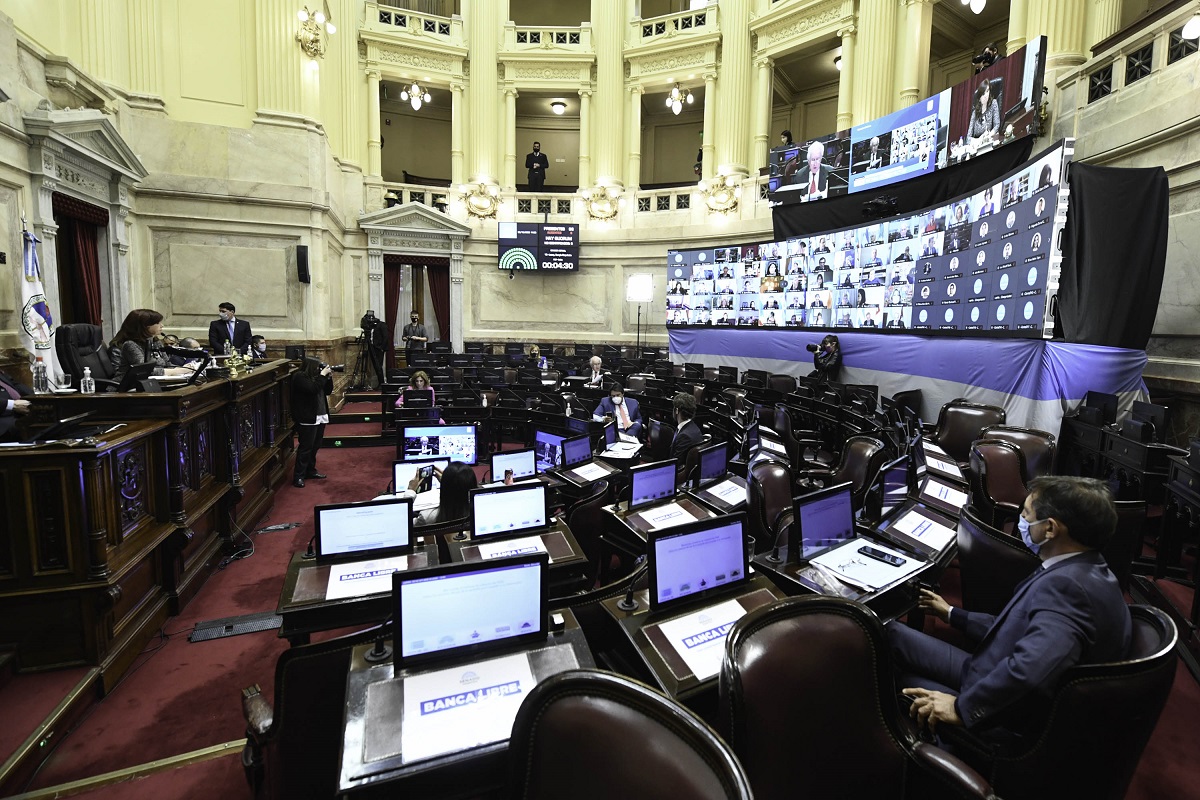 sesion senado recinto 20 octubre 2020