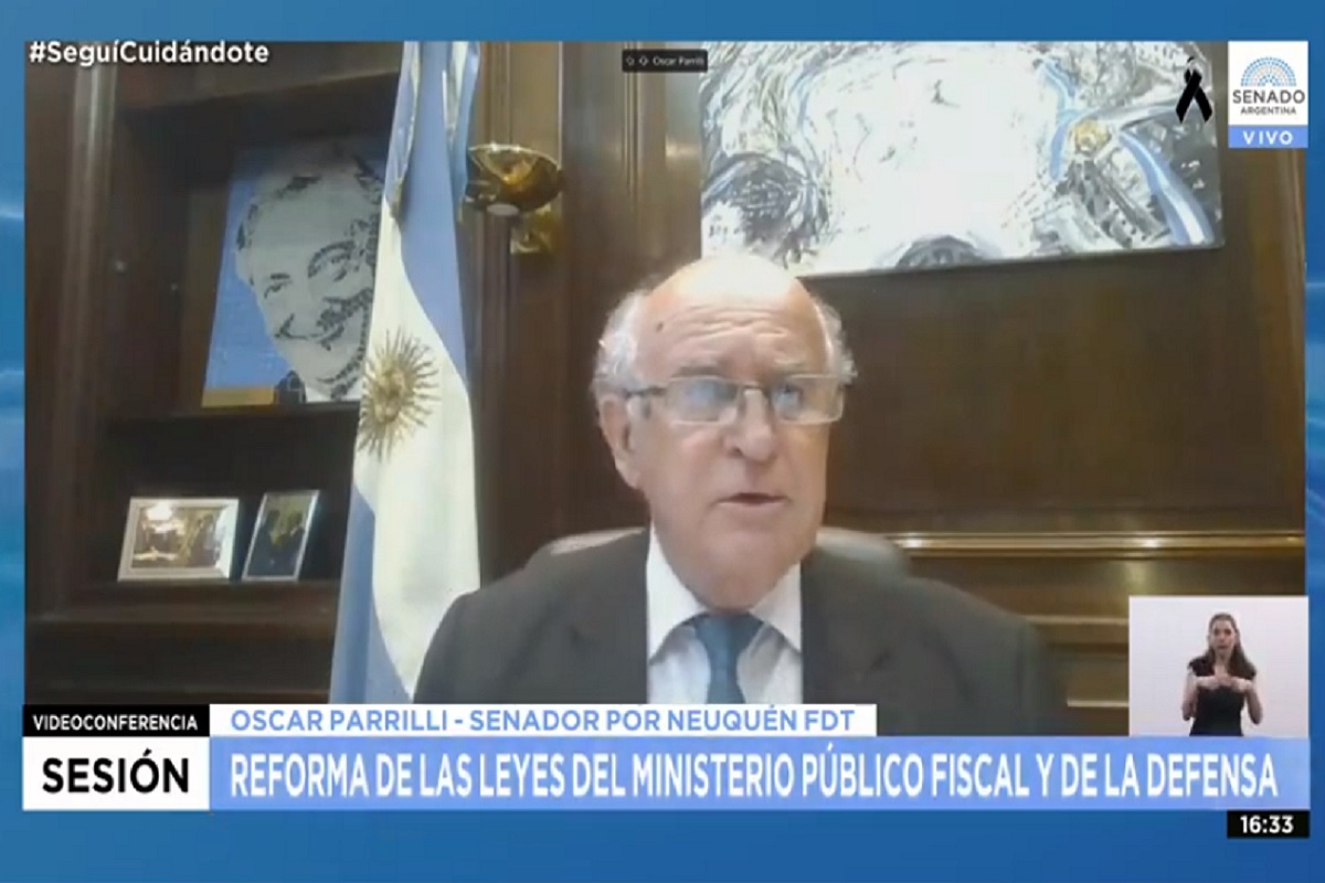 oscar parrilli sesion 27 noviembre 2020