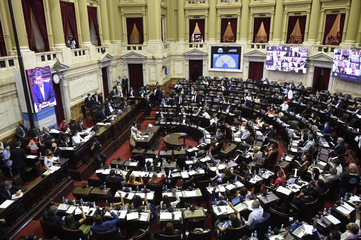 recinto sesion diputados 11 febrero 2021