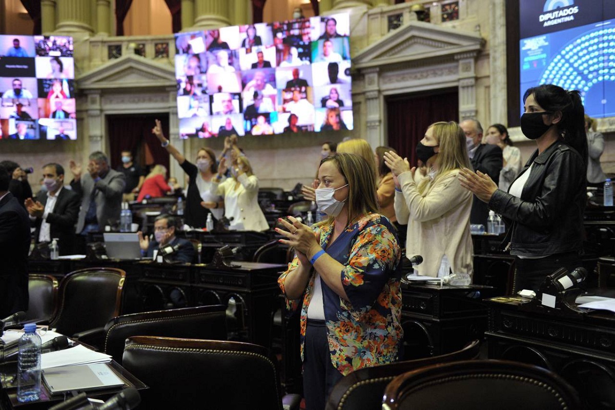 sesion ganancias bloque frente de todos diputados