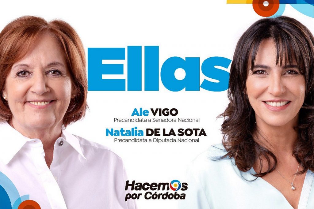 alejandra vigo natalia de la sota precandidatas cordoba 2021