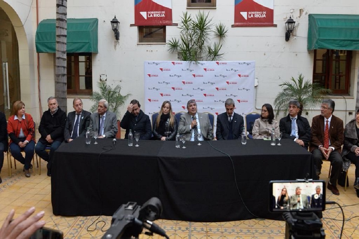 De recorrida por La Rioja, los senadores del FdT hablaron sobre inflación y la Corte Suprema