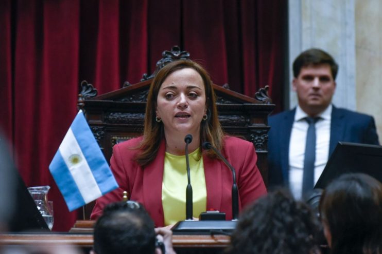Cecilia Moreau-presidenta de la Cámara de Diputados